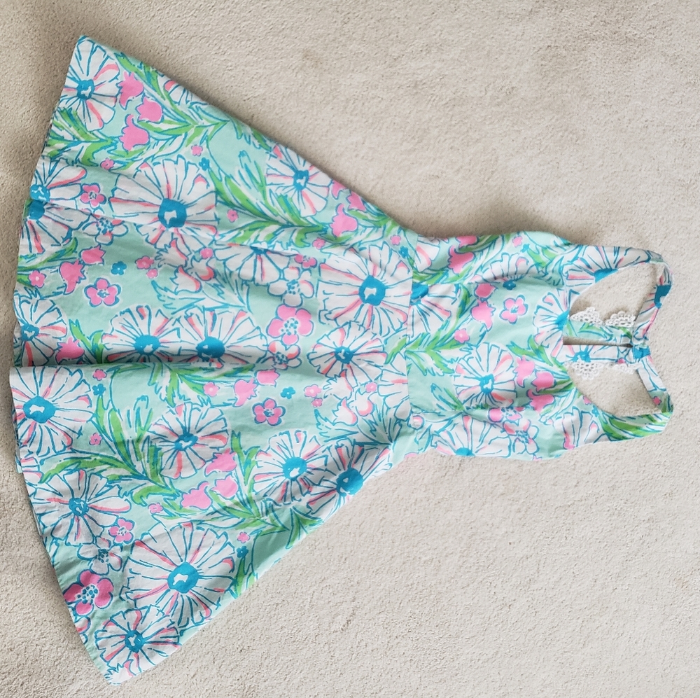 Lilly Pulitzer Zo Dress in Sandbar Blu Splish Splash sz2 - Picture 12 of 13